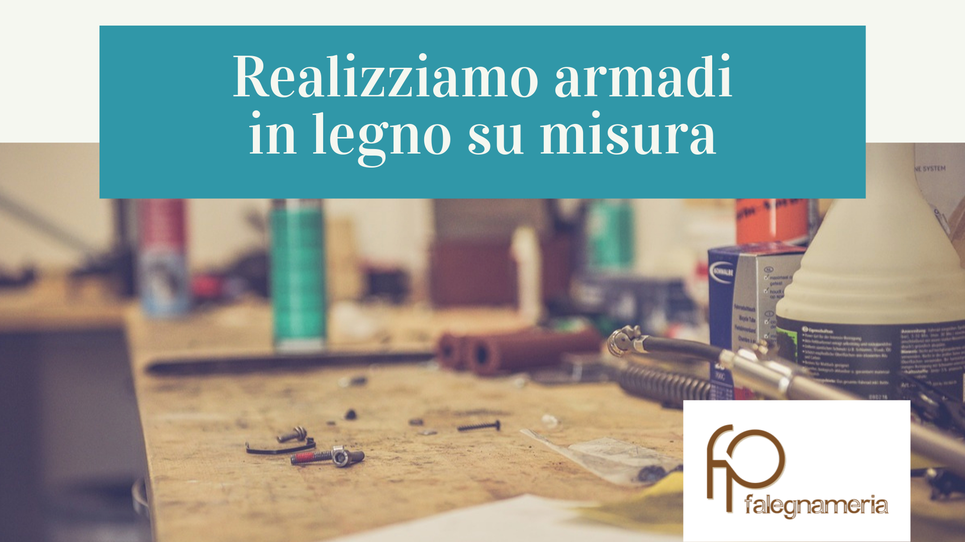 REALIZZIAMO ARMADI IN LEGNO SU MISURA